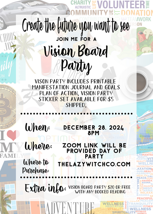 Virtual Vison Board Party